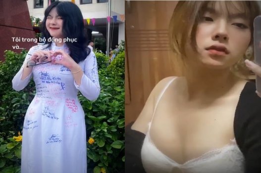 Thoxinh bị bắn ngập lồn trong một clip sex trên Tik Tok